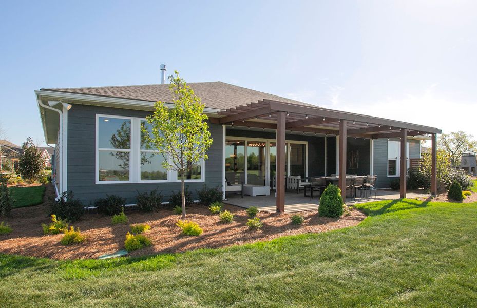 Stardom Patio in new home construction by Del Webb homebuilders Nashville Stardom Patio in new home construction by Del Webb homebuilders Nashville