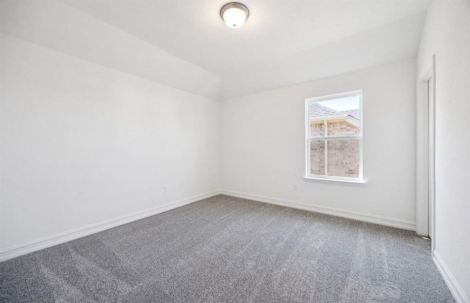 Secondary bedroom designed for comfort and convenience Secondary bedroom designed for comfort and convenience