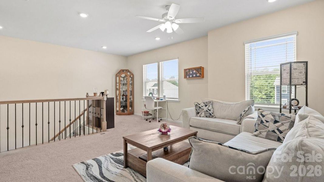 Furnished interior view inside a new home in Sanders Ridge, Troutman (Image 13). Furnished interior view inside a new home in Sanders Ridge, Troutman (Image 13).