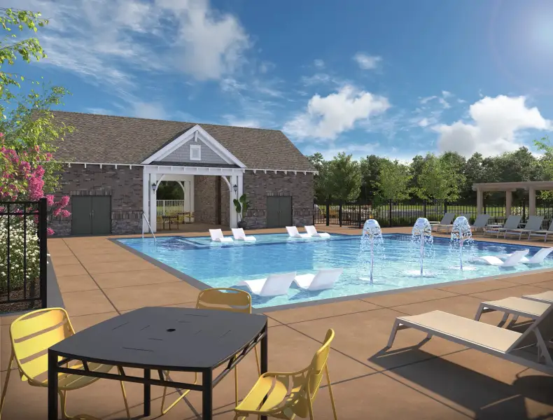 Future Swimming Pool Rendering