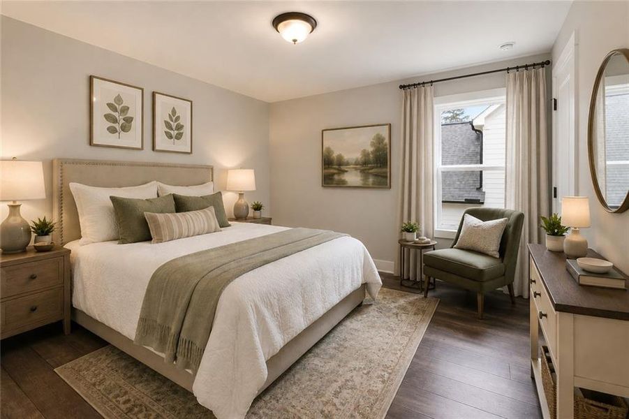 Furnished interior view inside a new home in Ferguson Corners, Emerson (Image 19).