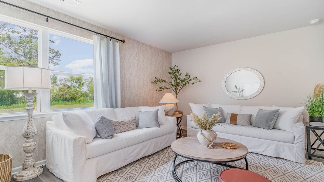 Furnished interior view inside a new home in Hunter's Branch, Hopkins (Image 9).