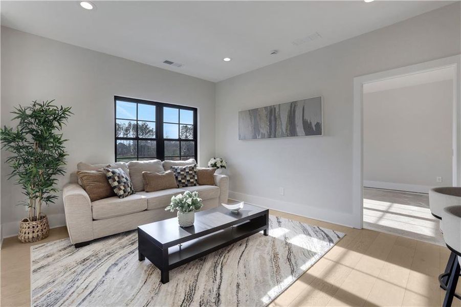Furnished interior view inside a new home in , Milton (Image 57).