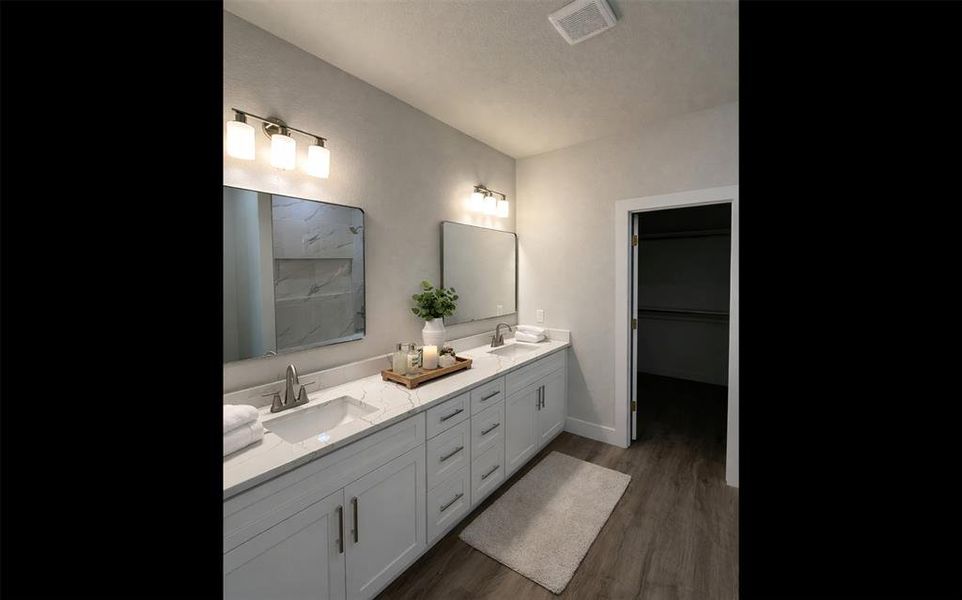 Stage digital bathroom