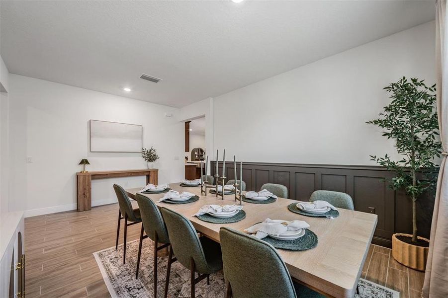 Furnished interior view inside a new home in , Parrish (Image 36).