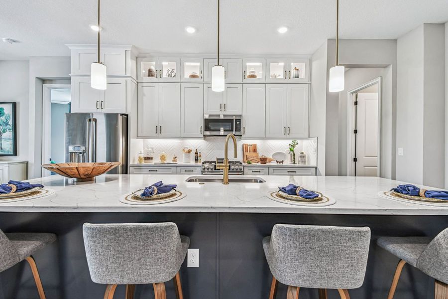 Furnished interior view inside a new home in River Preserve Estates, Parrish (Image 65).