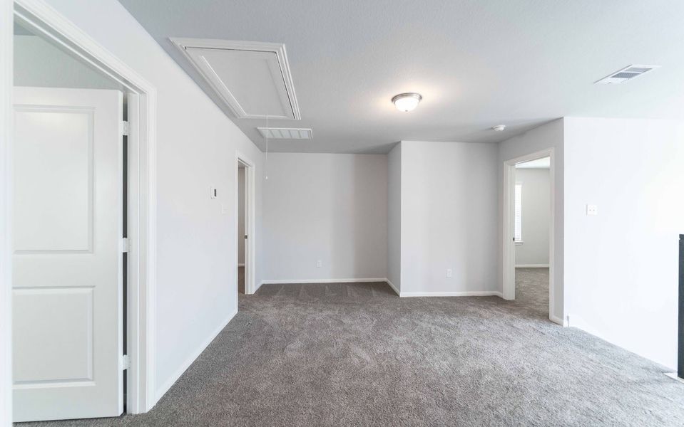 Spacious, unfurnished interior of a new home in Windrose Green, Angleton (Image 12). Spacious, unfurnished interior of a new home in Windrose Green, Angleton (Image 12).