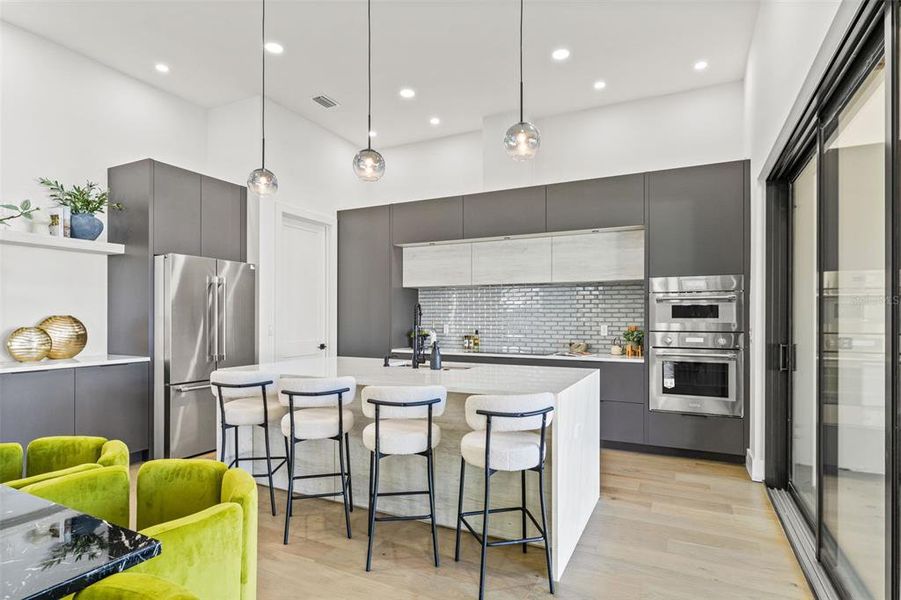 Furnished interior view inside a new home in , Tampa (Image 8). Furnished interior view inside a new home in , Tampa (Image 8).