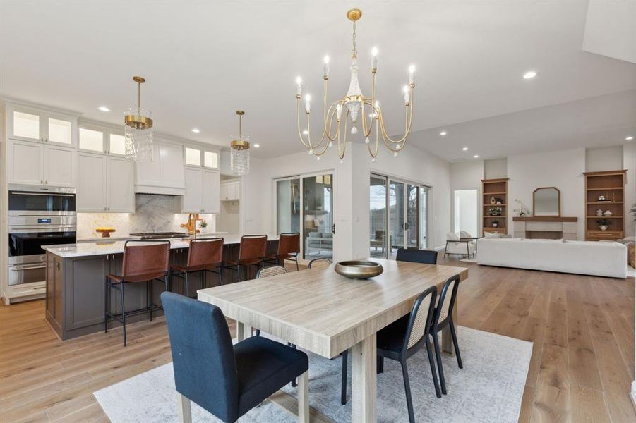Furnished interior view inside a new home in , Dallas (Image 29).
