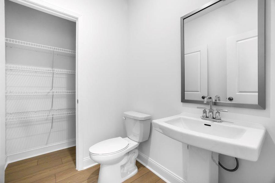 Furnished interior view inside a new home in Falls Creek, Flowery Branch (Image 6). Furnished interior view inside a new home in Falls Creek, Flowery Branch (Image 6).