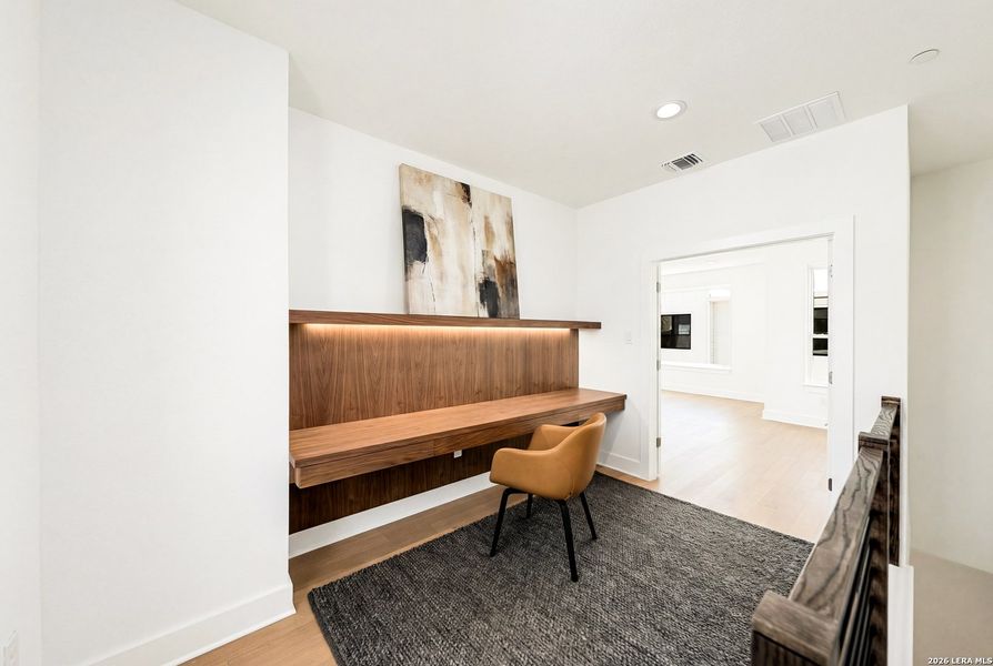 Furnished interior view inside a new home in , San Antonio (Image 8).