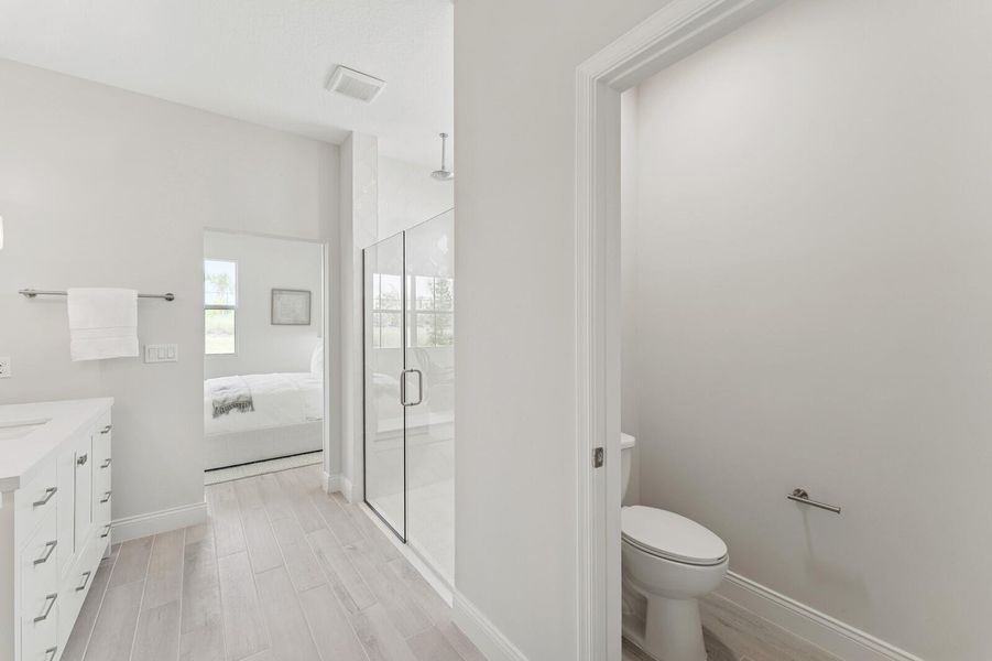 Furnished interior view inside a new home in , Port St. Lucie (Image 15).