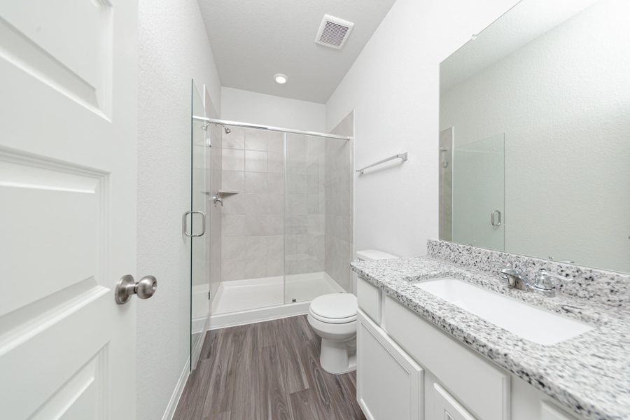 Furnished interior view inside a new home in Wayside Village, Houston (Image 9).