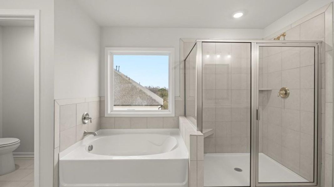 Furnished interior view inside a new home in Hamptons at Riverwood East, Dallas (Image 8).