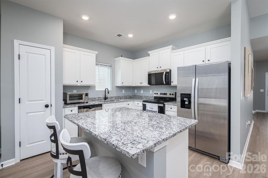 Furnished interior view inside a new home in Stagecoach Station, Gastonia (Image 28).
