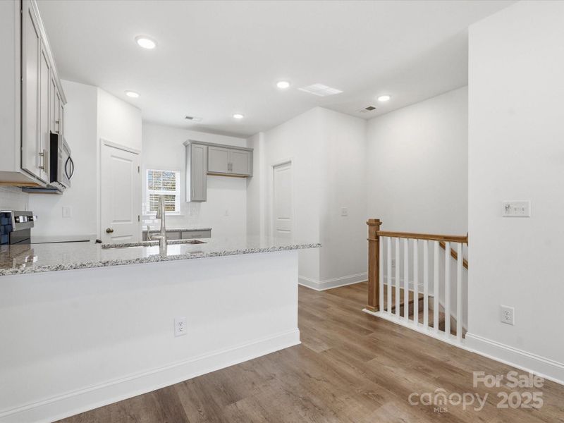 Furnished interior view inside a new home in Sycamore Trail, Matthews (Image 5).