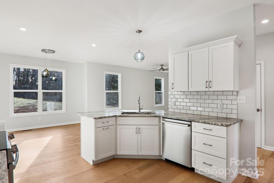 Furnished interior view inside a new home in , Candler (Image 10).