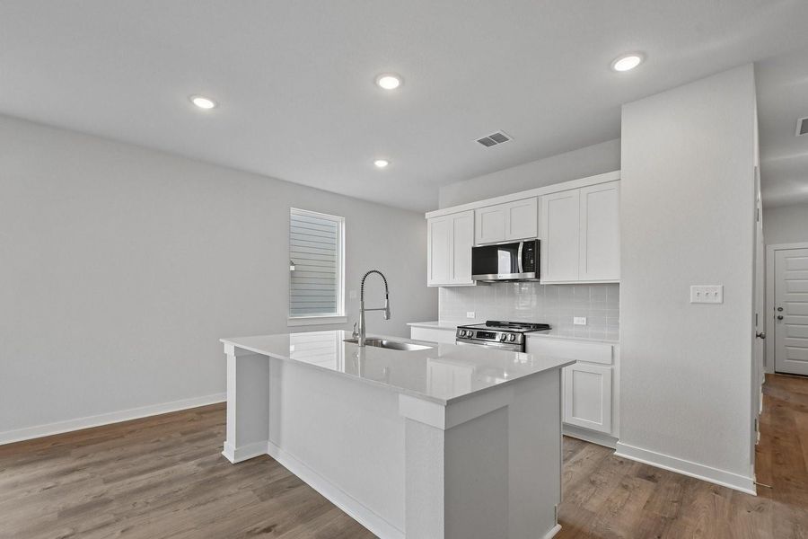 Furnished interior view inside a new home in Jennings Place, Georgetown (Image 5).