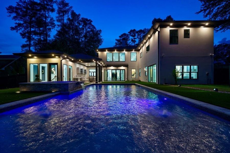 Exterior details and patio area of a home in , Brookhaven (Image 34).