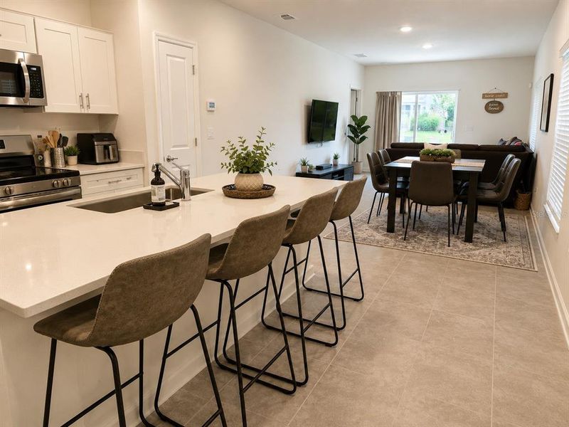 Furnished interior view inside a new home in , Kissimmee (Image 12).