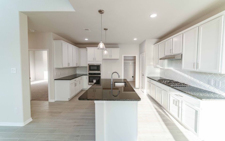 Furnished interior view inside a new home in River Ranch Meadows, Dayton (Image 3).