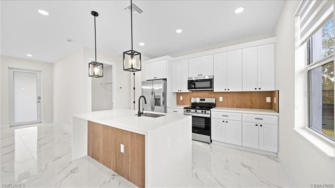 Furnished interior view inside a new home in , Lehigh Acres (Image 11).