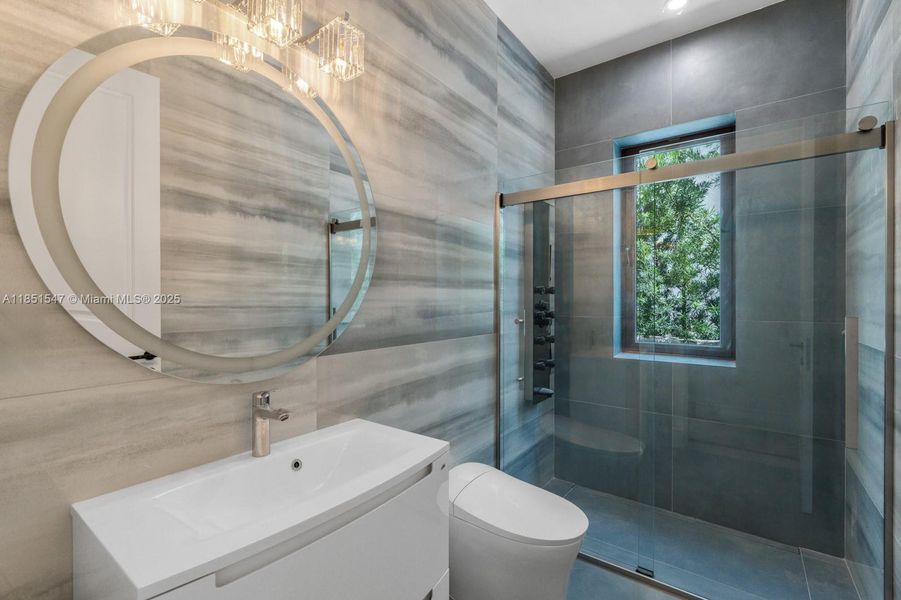 Furnished interior view inside a new home in , Surfside (Image 4).