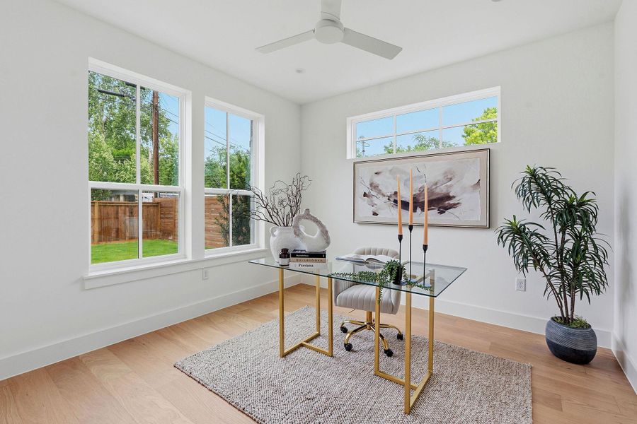 Furnished interior view inside a new home in , Austin (Image 15).