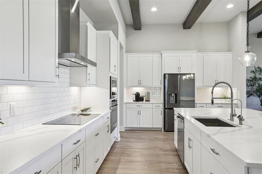 Furnished interior view inside a new home in , San Antonio (Image 17).
