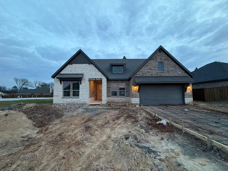 In-progress construction of a new home in Covenant Springs, Springtown, TX (Image 5). In-progress construction of a new home in Covenant Springs, Springtown, TX (Image 5).