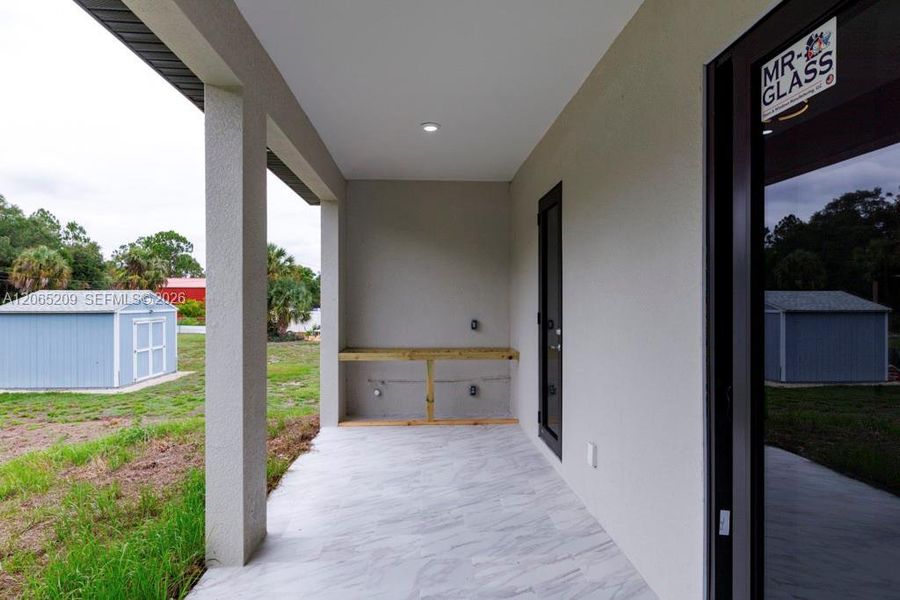 Exterior details and patio area of a home in , Lehigh Acres (Image 34).