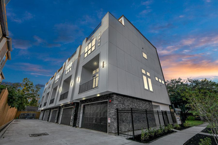 Front exterior of a new home in , Houston, TX, highlighting curb appeal (Image 23).