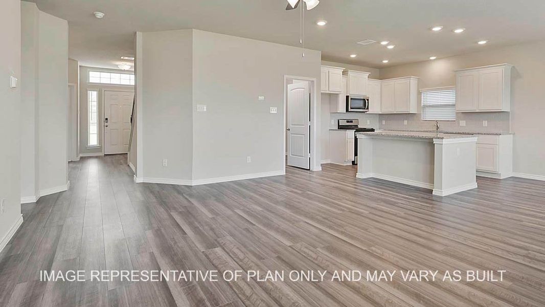 Spacious, unfurnished interior of a new home in Southern Pointe, College Station (Image 15).