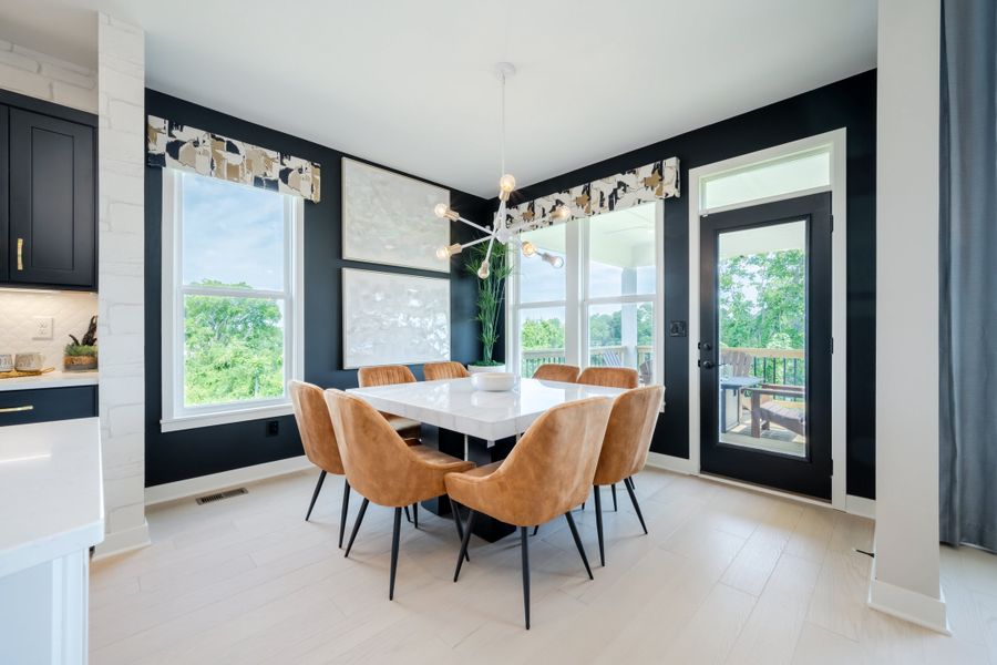 Representative furnished interior of a home built from the Clay by Fischer Homes in Leeland Farms, Fuquay Varina (Image 13).