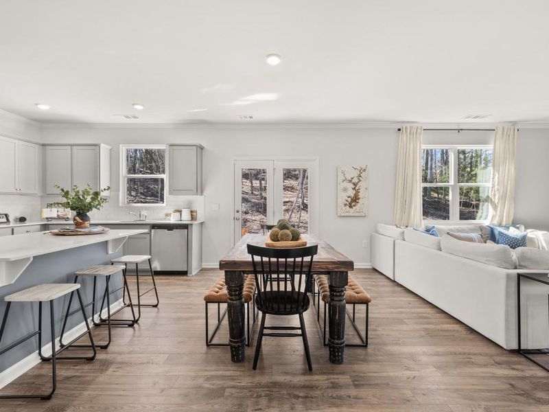 Furnished interior view inside a new home in Falcon Landing, Gainesville (Image 22).