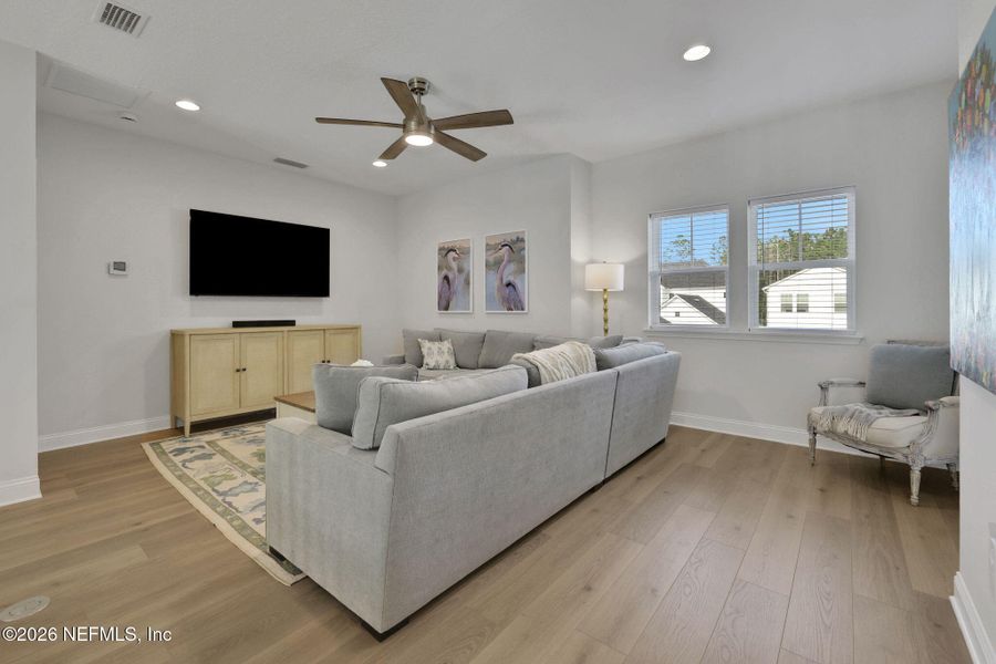 Furnished interior view inside a new home in Settler's Landing at Nocatee, Ponte Vedra (Image 71).