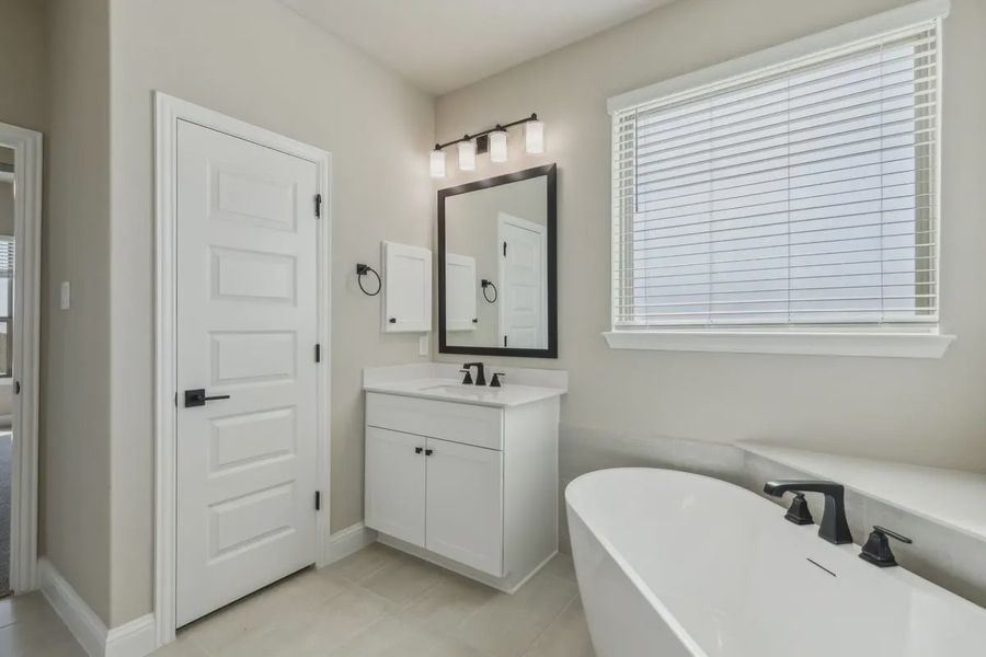Furnished interior view inside a new home in Summer Crest, Crowley (Image 6). Furnished interior view inside a new home in Summer Crest, Crowley (Image 6).