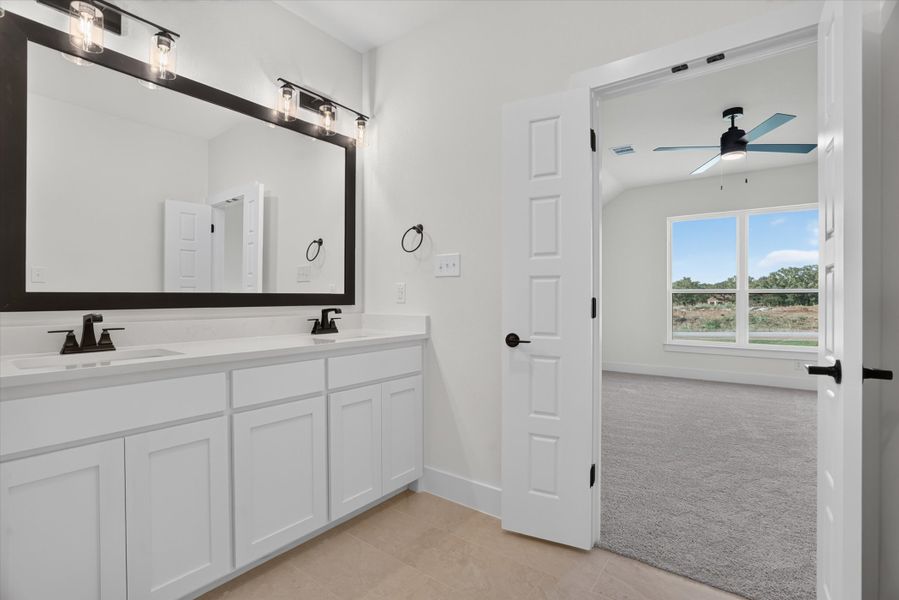 Furnished interior view inside a new home in Taylor Ranch, Springtown (Image 13).