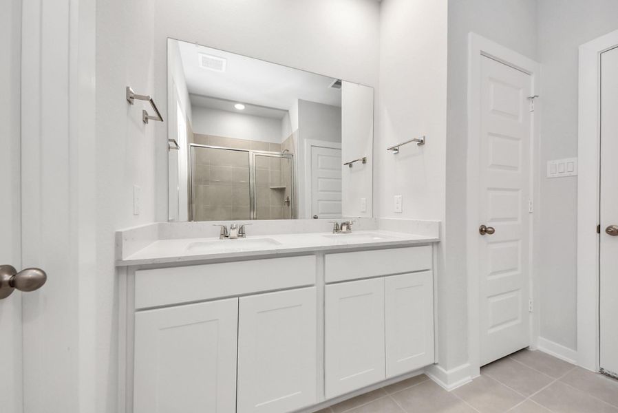 Furnished interior view inside a new home in The Villages at WestPointe, Dayton (Image 7).