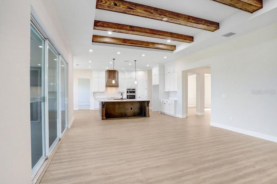 Great Room Open to Kitchen