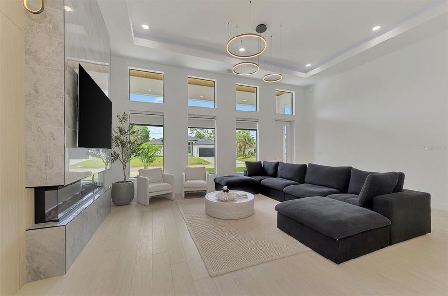 Furnished interior view inside a new home in , North Port (Image 8).