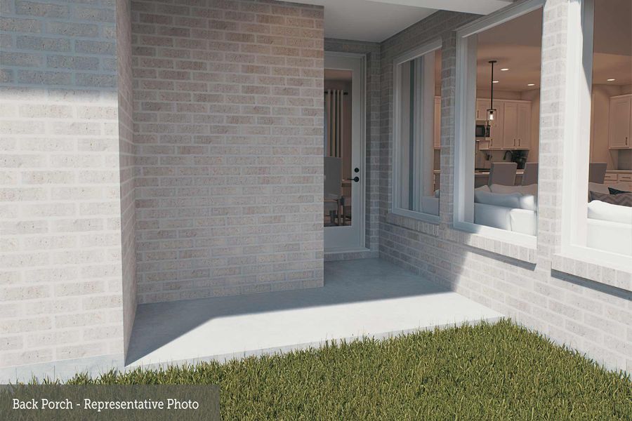 Representative exterior details of a home built from the The Courtney by David Weekley Homes in Edgewater Classic Series, Royse City (Image 3). Representative exterior details of a home built from the The Courtney by David Weekley Homes in Edgewater Classic Series, Royse City (Image 3).