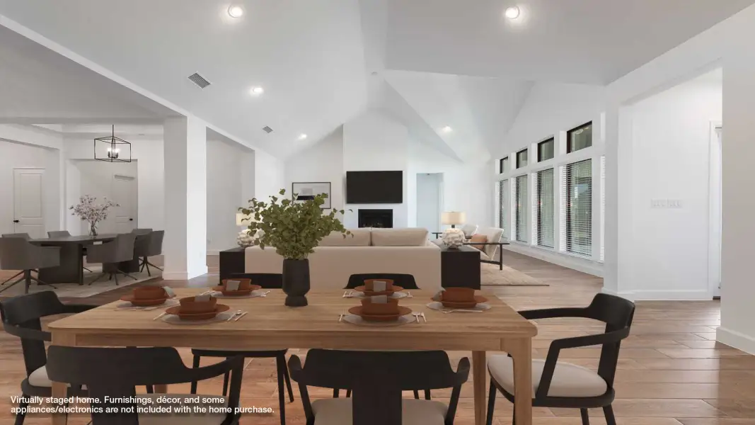Furnished interior view inside a new home in Creek of Driftwood, Driftwood (Image 5).