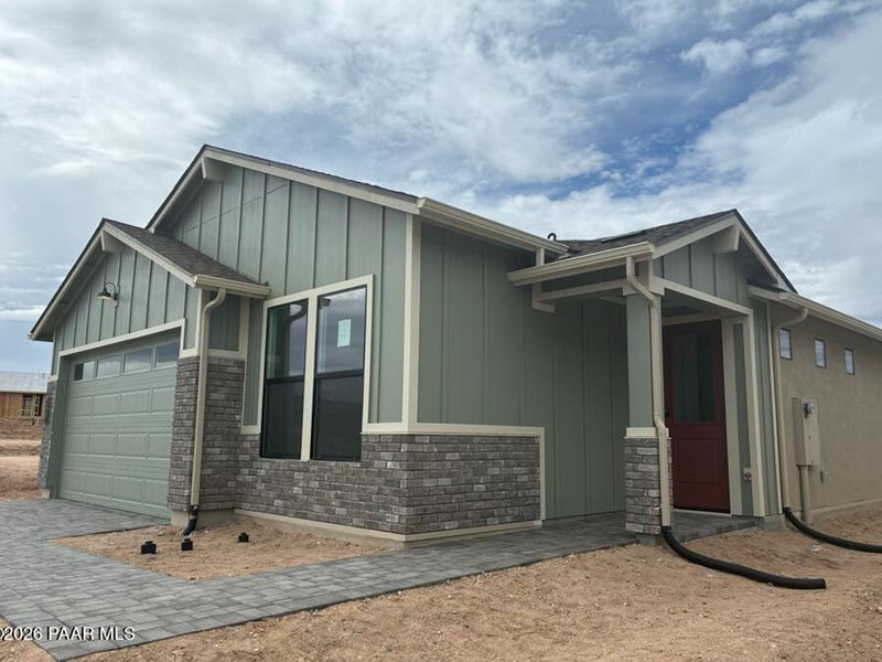 In-progress construction of a new home in South Ranch Destination Collection, Prescott, AZ (Image 7).