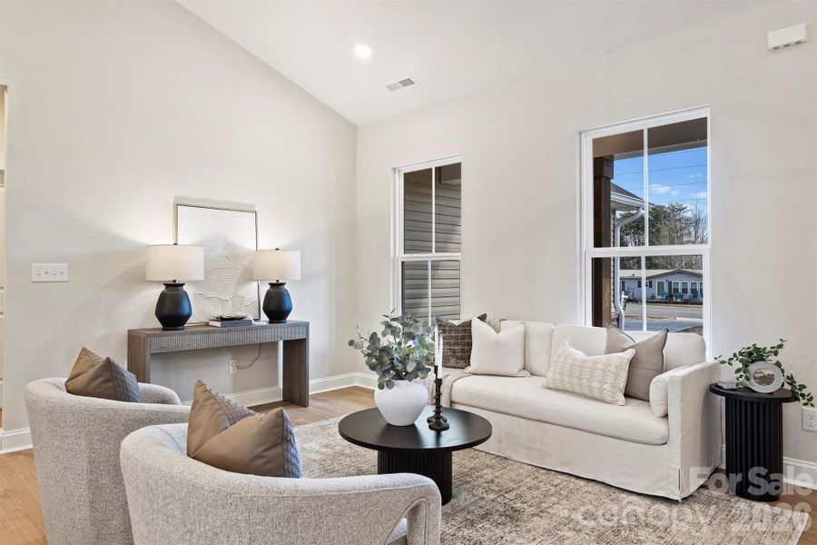 Furnished interior view inside a new home in , Lincolnton (Image 10).