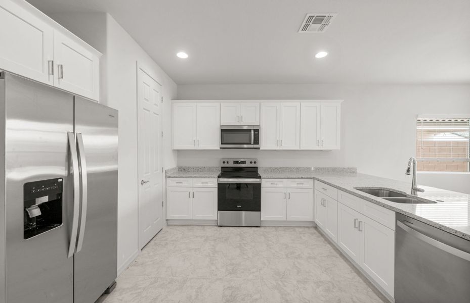 Furnished interior view inside a new home in Hayden Estates, Buckeye (Image 7).