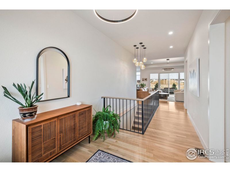 Foyer welcomes you in flooded with light and grand 10 ft ceilings Foyer welcomes you in flooded with light and grand 10 ft ceilings