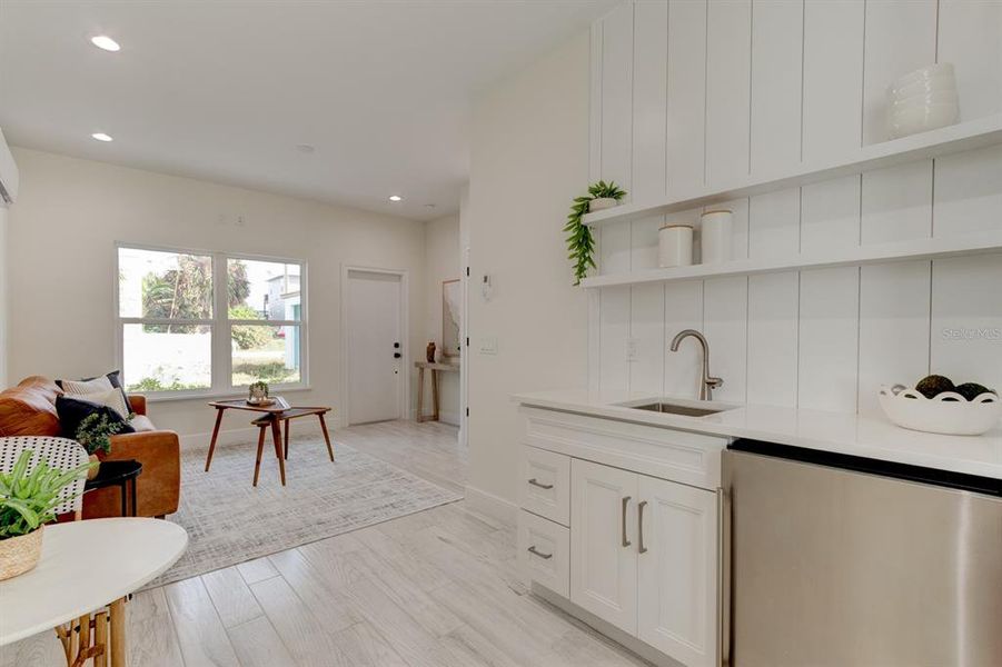 Furnished interior view inside a new home in , New Smyrna Beach (Image 14).