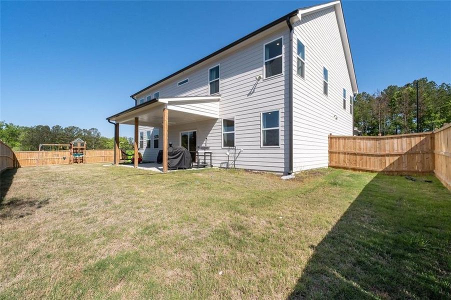 Exterior details and patio area of a home in , Dallas (Image 31).