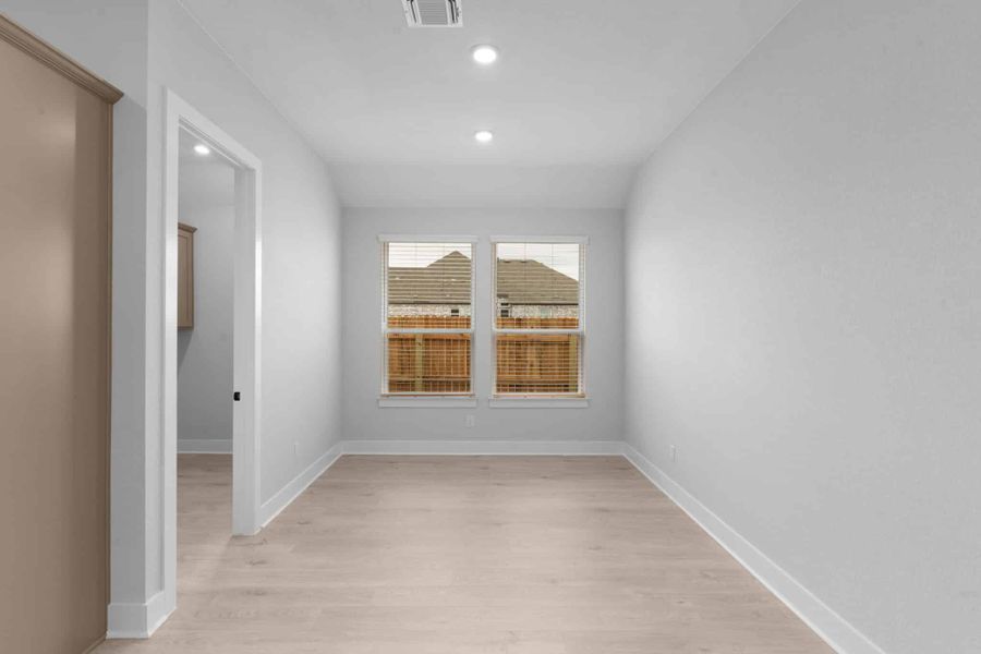 Spacious, unfurnished interior of a new home in The Grove at Blackhawk, Pflugerville (Image 37).